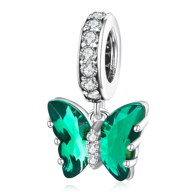 Charms Mariposas Lujosas - Plata 925