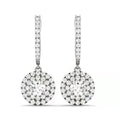 Pendientes Eternity Cravejados con Circonita