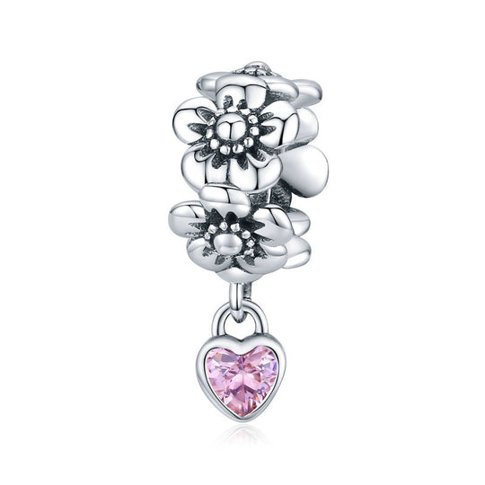 Charms Colección Campo Florido - Plata 925