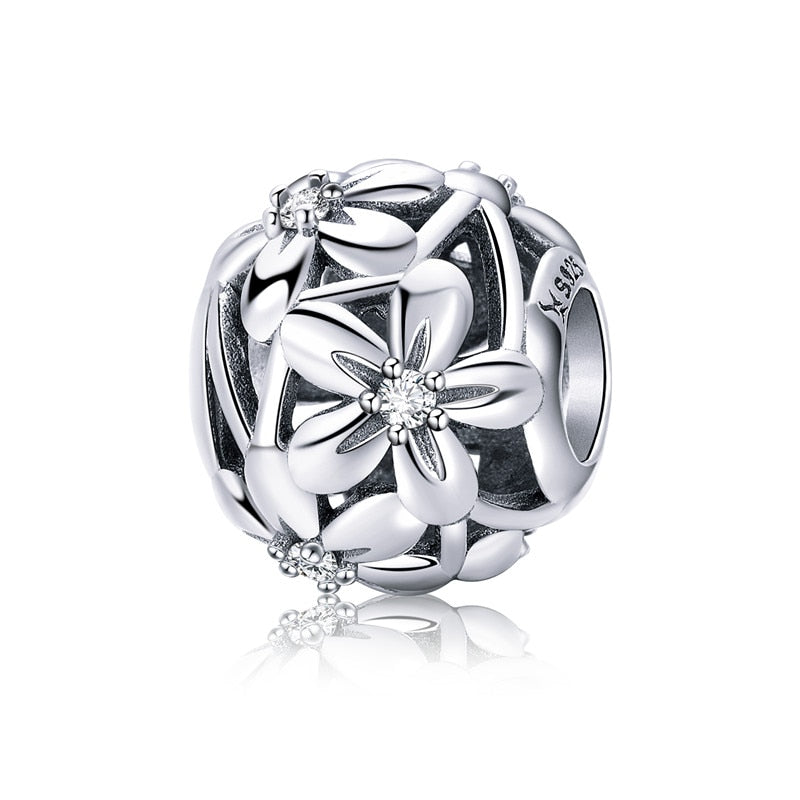 Charms Colección Separadores con Circonita - Plata 925