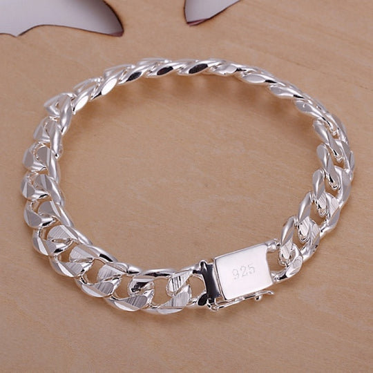 Pulsera Masculina Cubana 10mm